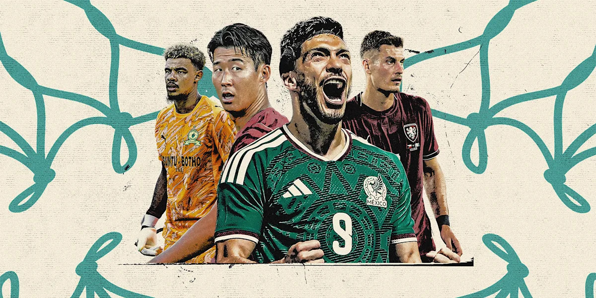 World Cup Day 1 scores, results: Korea tops Czechia after wild finish, Mexico handles South Africa in ugly affair