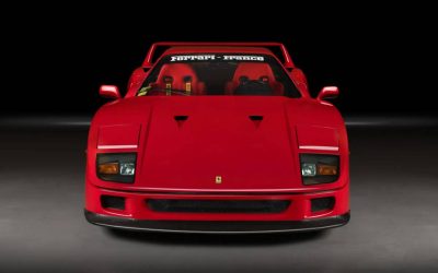 Ferrari F40 Marel, condus de Jean Sage, la licitație-record