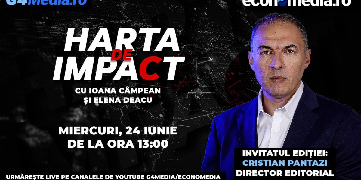 Cristian Pantazi analizează „Harta de impact” la 13:00