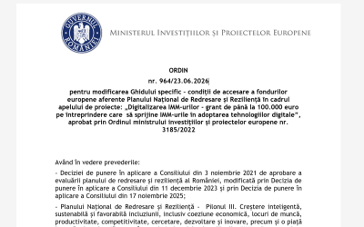 IMM Digi: Ordin 964/2026 prelungește implementarea, noi reguli transfer