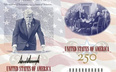 Trump, „selfie” pe noul pașaport american