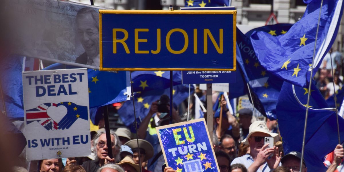 10 ani Brexit: Proteste masive la Londra pentru revenirea în UE