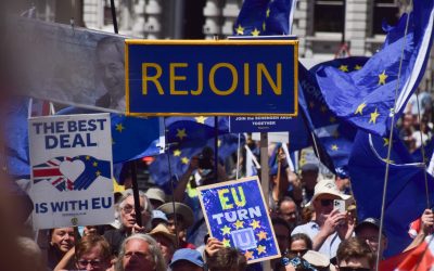 10 ani Brexit: Proteste masive la Londra pentru revenirea în UE