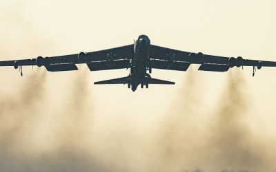 B-52 prăbușit în SUA. Un veteran nuclear, la pământ