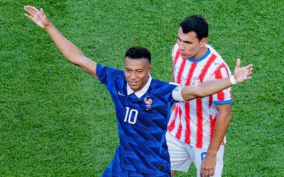 Mbappe, „inamicul” Paraguayului: Imaginile șocante de după fluier (64)