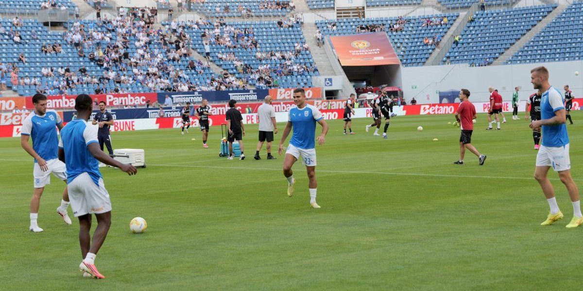 Universitatea Craiova vs U Cluj: Luptă pentru Supercupă LIVE