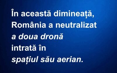 Dronă doborâtă în România: Alarmă pe cerul național