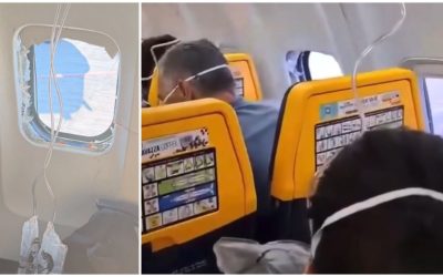 EASA ia măsuri după spargerea geamului la Ryanair