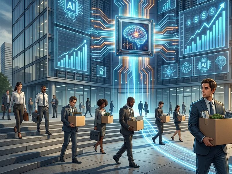 Giganții Tech: AI Miliarde, Sute de Mii Pe Șomaj