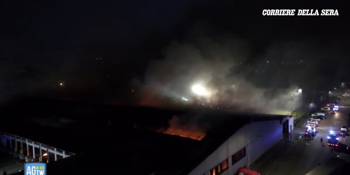 MILANO, MÂNĂ DE FOC: BARTOLINI ÎN FLĂCĂRI ȘI EXPLOZII
