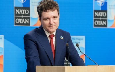 Nicușor Dan, alături de liderii NATO: Unde au stat el și Mirabela Grădinaru