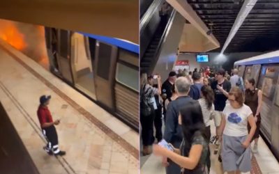 Incendiu la Universitate: Metro 2, la normal după furtună