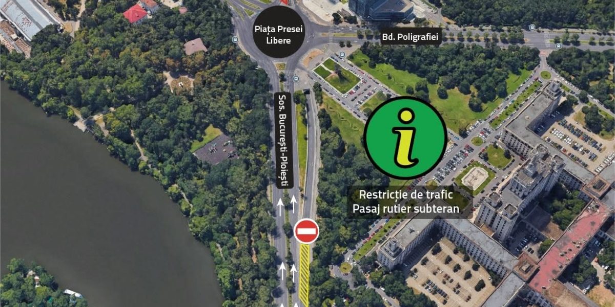 Piața Presei Libere, blocată azi-noapte