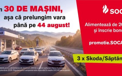 SOCAR prelungește vara până pe 4 august