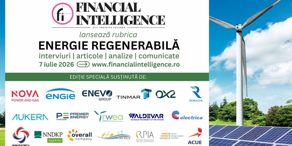 Financial Intelligence lansează rubrica Energie Regenerabilă