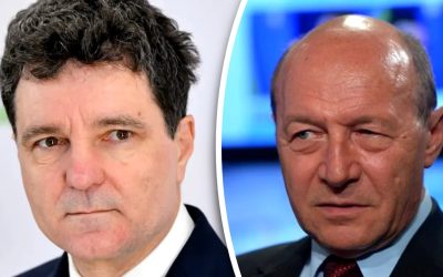 Băsescu-i ia apărarea lui Nicușor Dan: „Excluzi AUR? Rușine!”