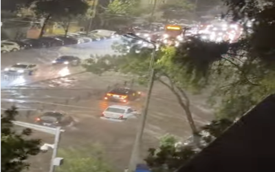 București sub cod roșu: Vijelie de 70 km/h, furtună la orizont