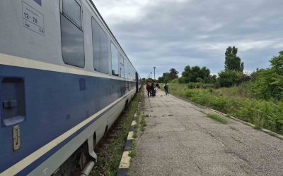 Eforie Nord-Sud blocate: Șină ruptă, trenuri oprite spre București