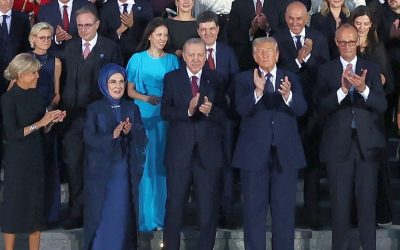 Nicușor Dan și Grădinaru, lângă Trump și Erdogan la Ankara