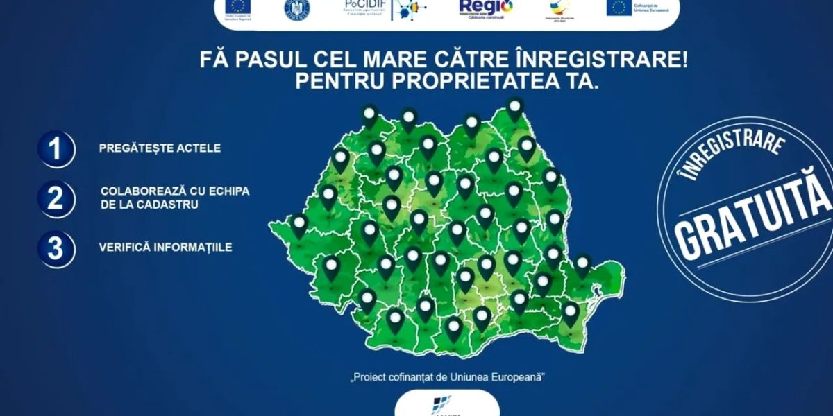 Cadastru gratuit: Verifică ce afișează primăria