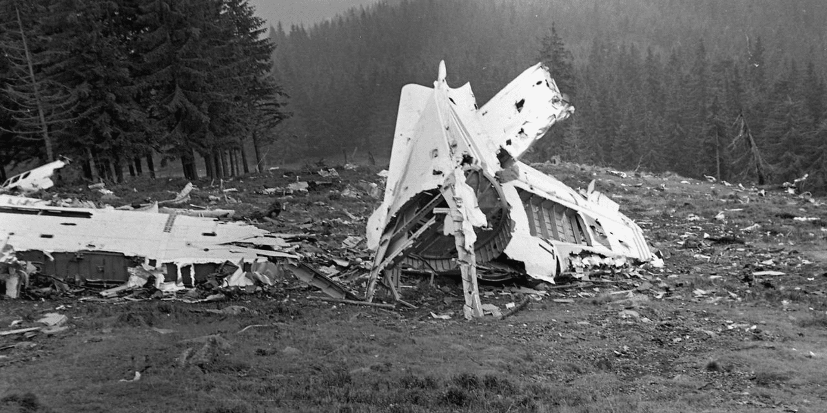 TAROM, PRĂBUȘIRE TRAGICĂ ÎN APUSENI, 1970