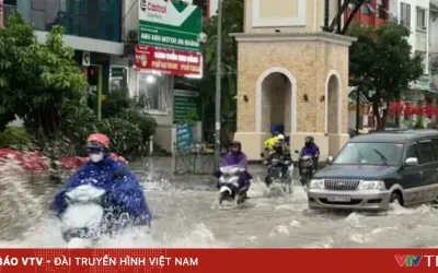 Vânt și ploaie în Vietnam, soare la sud