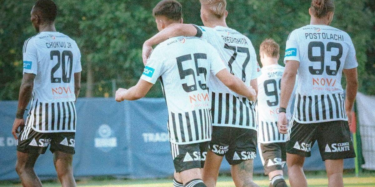 U Cluj, victorie zdrobitoare: 7-1 cu adversara de azi