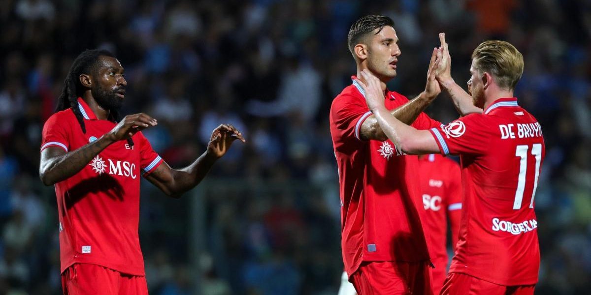 Napoli zdrobește Aris Salonicco în amical