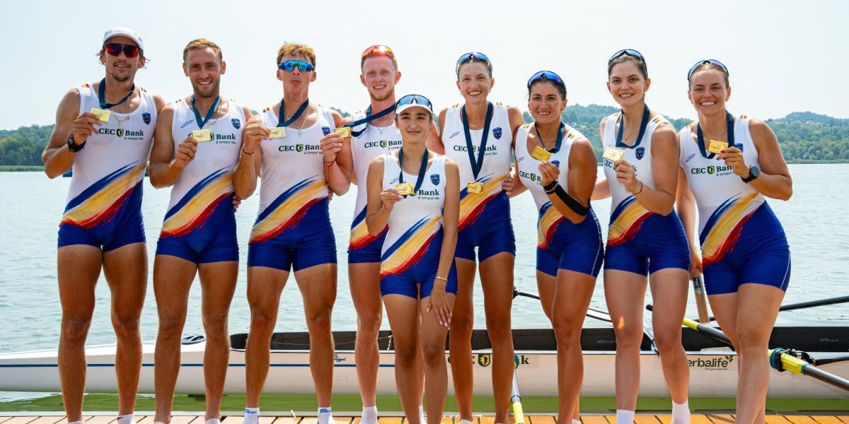 România, victorioasă la Europene! Câte medalii au adus canotorii noștri