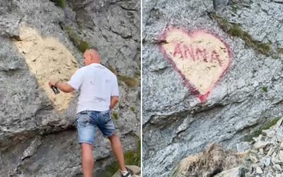 Poliția l-a prins pe „artistul” din Transfăgărășan