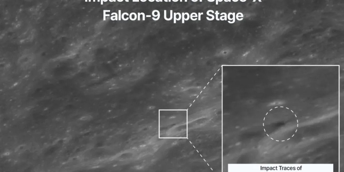 Imagini cu craterul SpaceX pe Lună: De ce e invizibil de pe Pământ