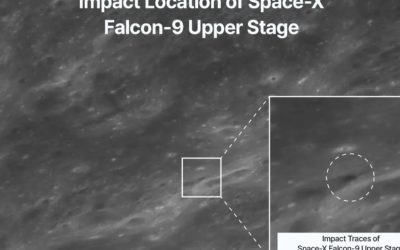 Imagini cu craterul SpaceX pe Lună: De ce e invizibil de pe Pământ