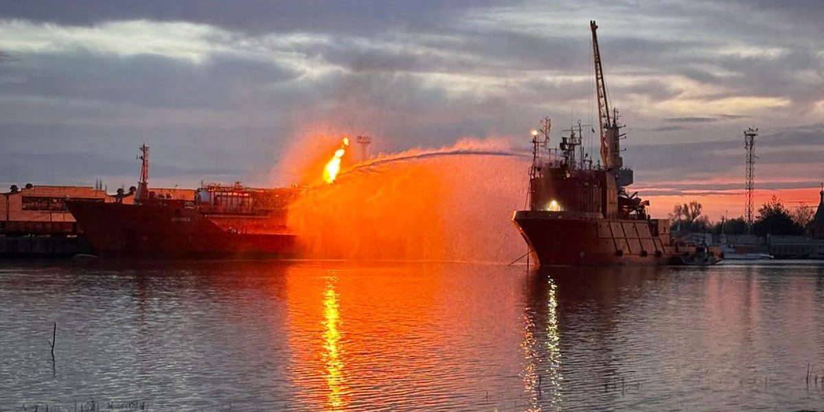 Izmail sub foc! Atac rus la granița cu România. Incendiu