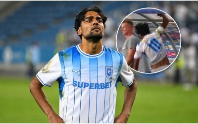 Baiaram, amendă usturătoare pentru gestul din Europa League