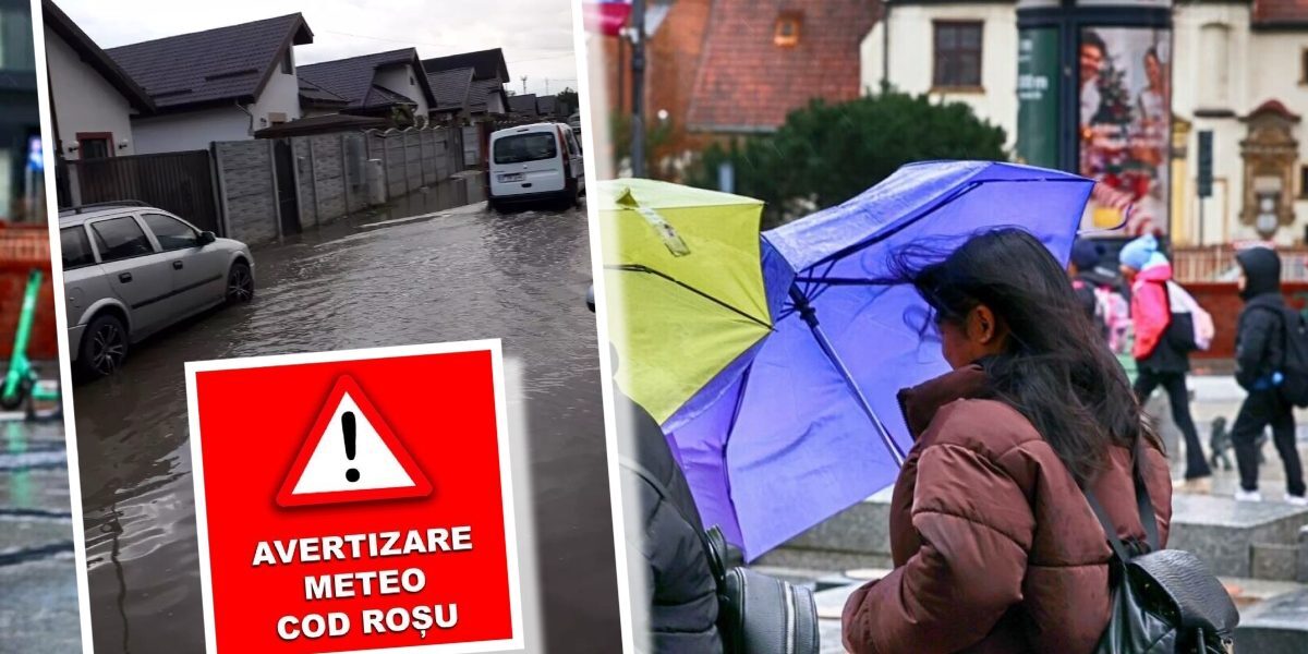 Furtuni violente: ANM anunță grindină și fulgere periculoase