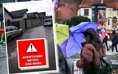Furtuni violente: ANM anunță grindină și fulgere periculoase