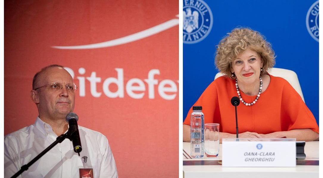 Vicepremier interimar, discuții cu CEO Bitdefender despre securitate cibernetică