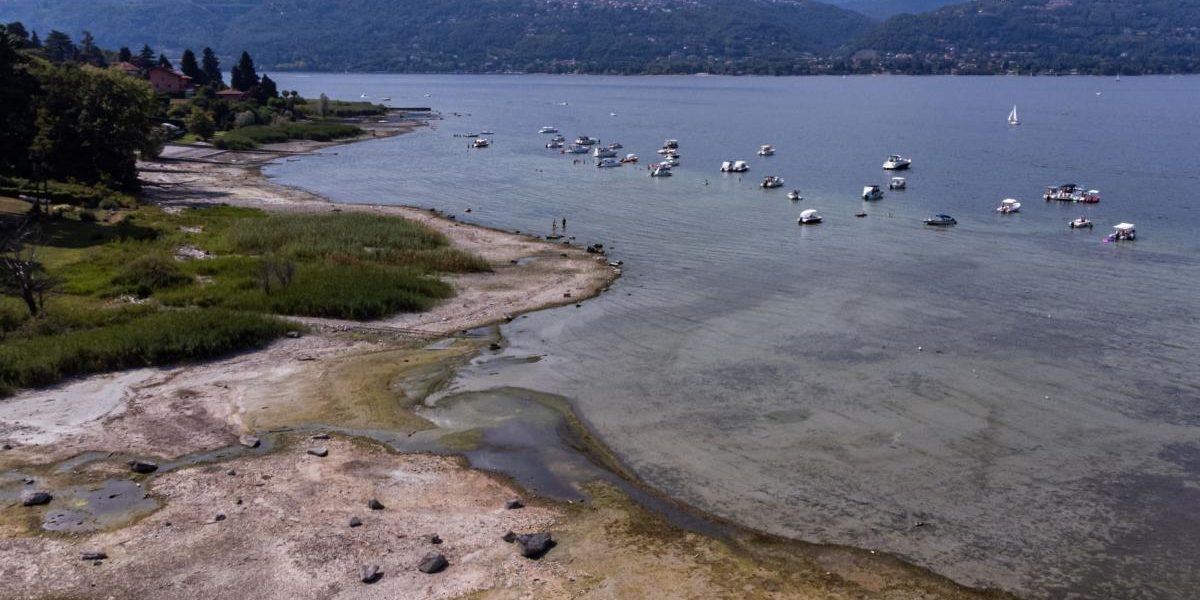 Lacul Maggiore seacă, apa vine din Elveția