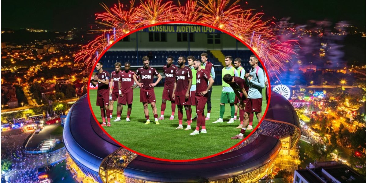 Atacant CFR Cluj a „sărbătorit” 0-5 cu Tromso la Untold. Foto