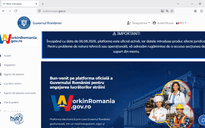 Workinromania, platforma obligatorie pentru străinii din afara UE