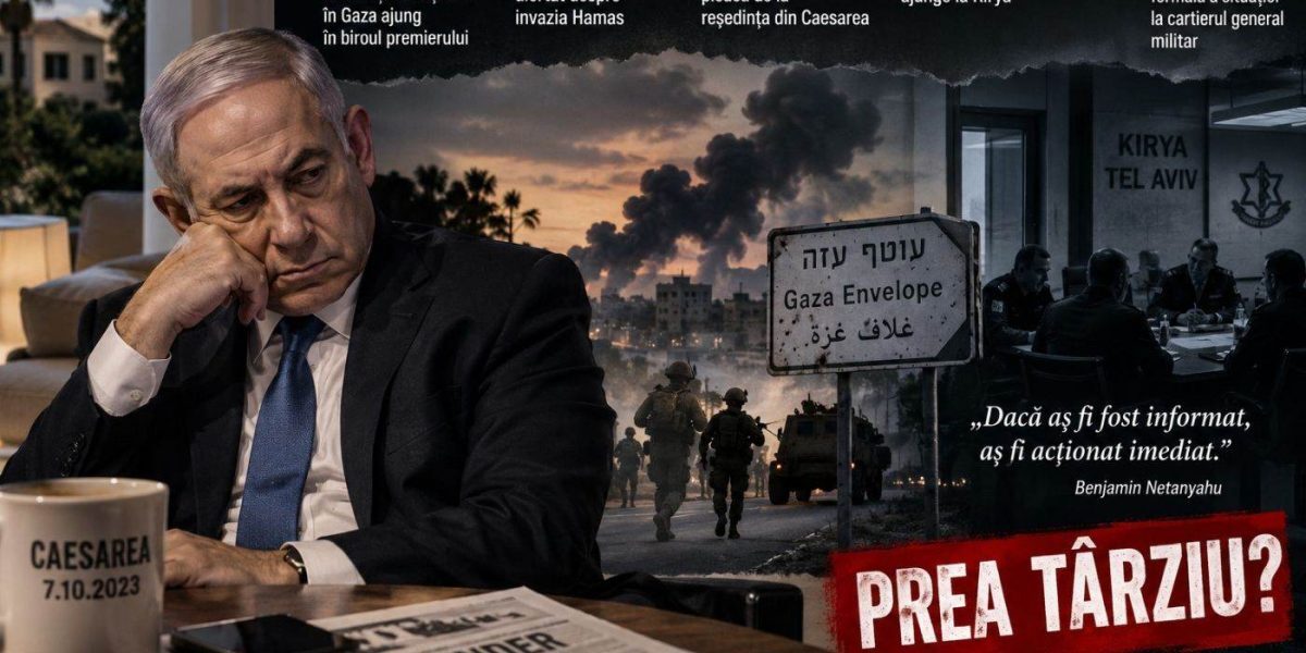 Netanyahu, absent în momentele cheie ale atacului Hamas