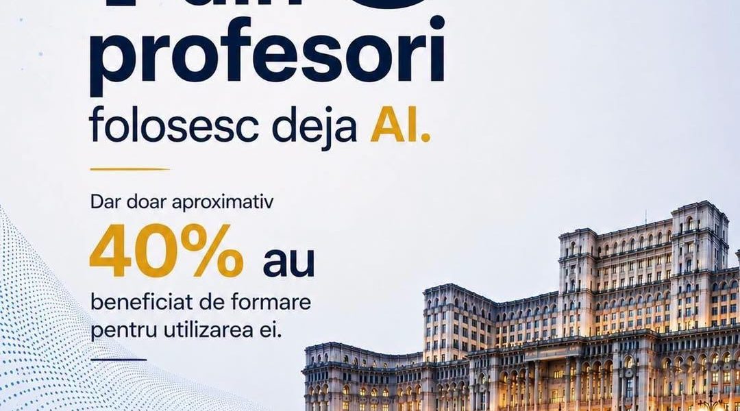 IA: Restartul revoluționar pentru educația românească