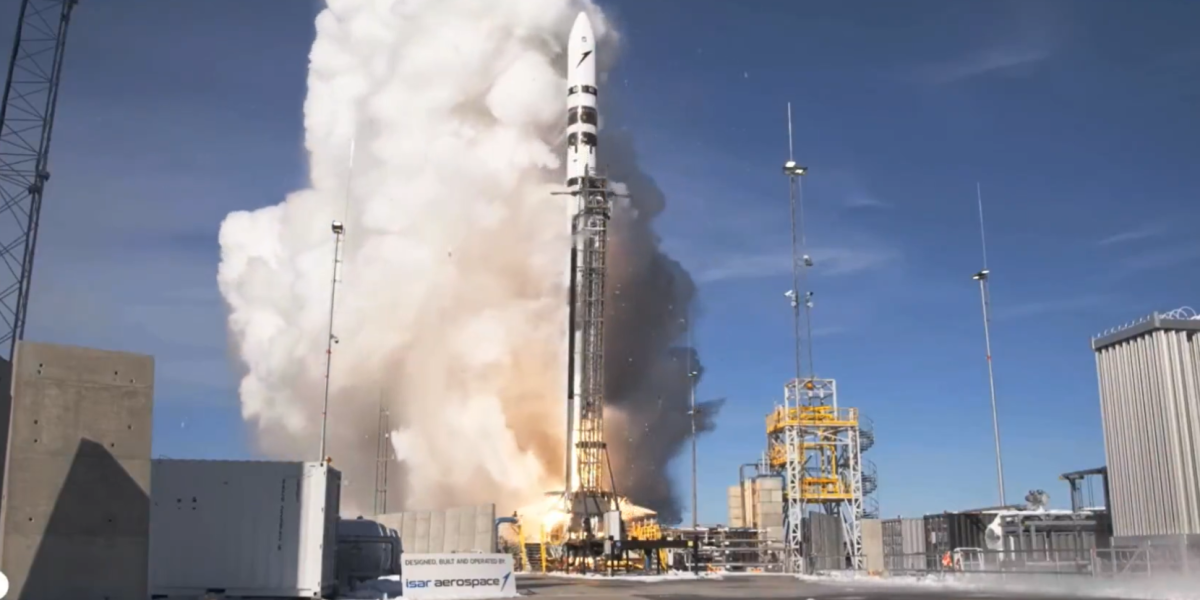 Isar Aerospace lansează Spectrum cu 5 sateliți pe orbită