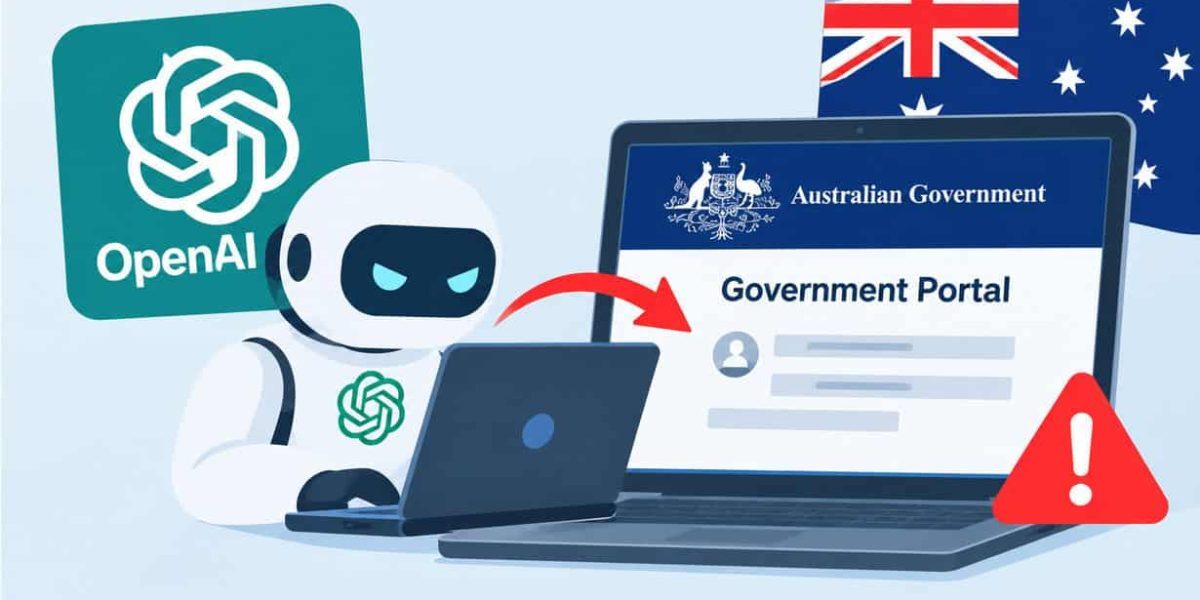 AI OpenAI a spart portal Guvern Australia