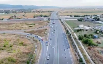 Bacău Nord, pe autostradă. Nodul rutier a fost deschis