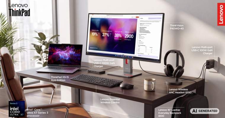 Lenovo Think: Produsivitate maximă la birou
