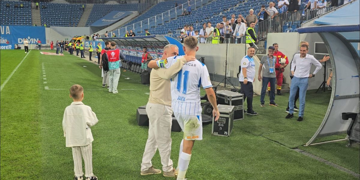 Rotaru, pe gazon, după 5-0 cu FCSB