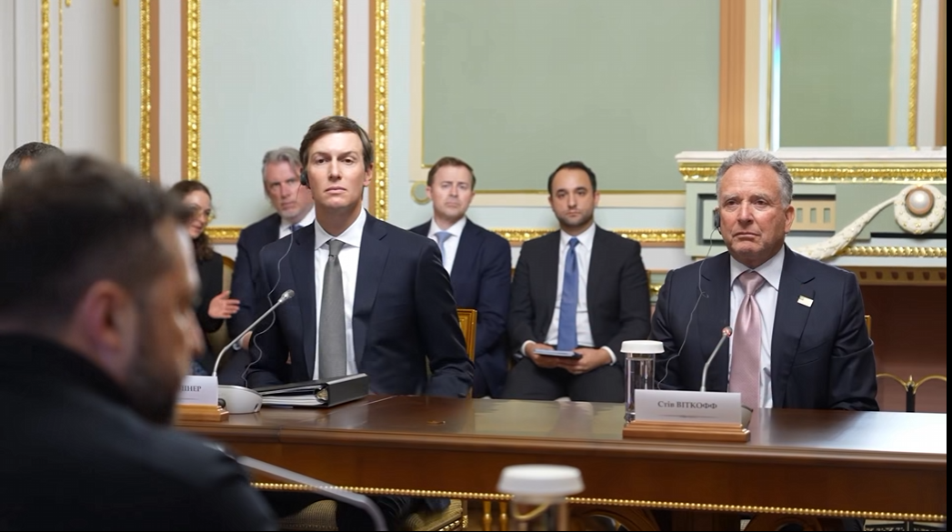 Trump, Kushner la Kiev: Discuții de pace cu Zelenski