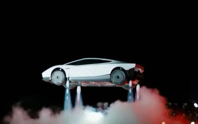 Musk arată lumii prima mașină zburătoare Tesla