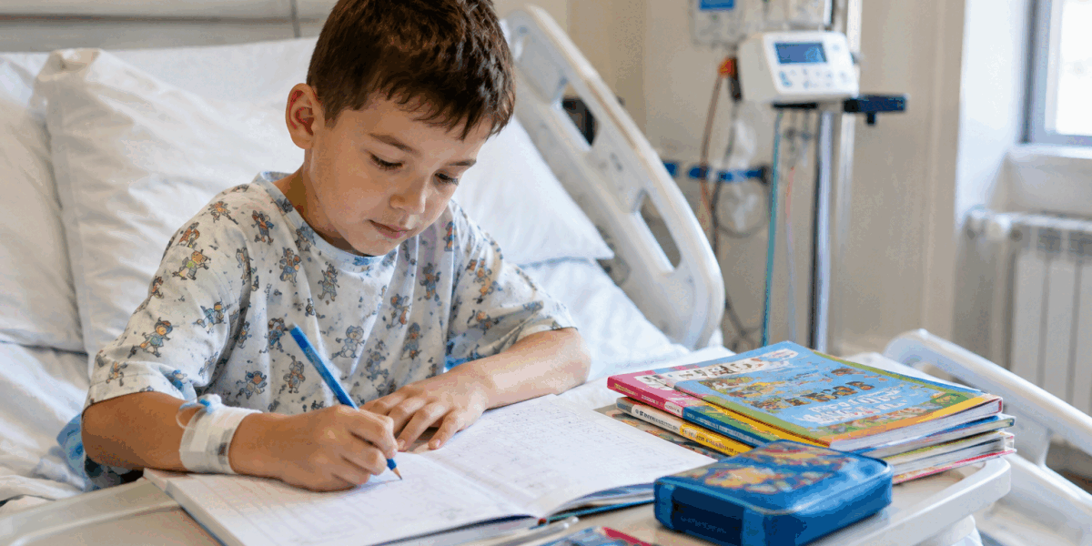 Școala din Spital: Copiii Internați Continuă Studiile în București